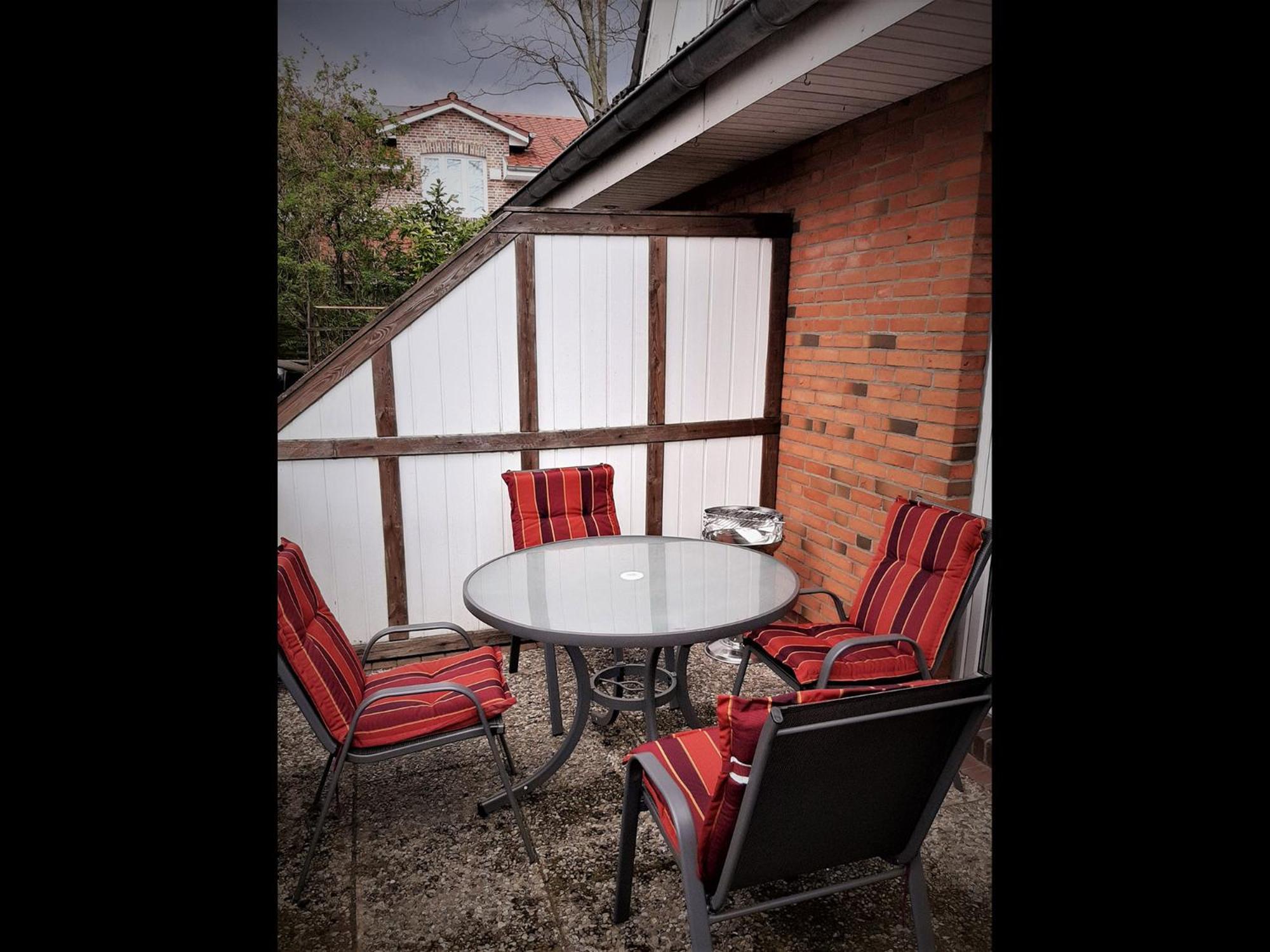 Neu! Schicke Ferienwohnung Niebuell Exterior foto